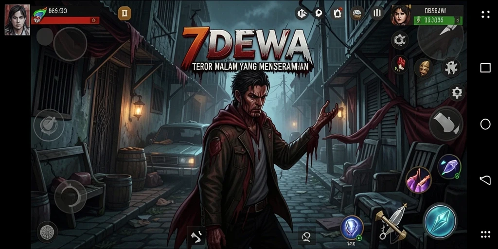Gameplay seram yang menegangkan dan atmosfer mencekam.