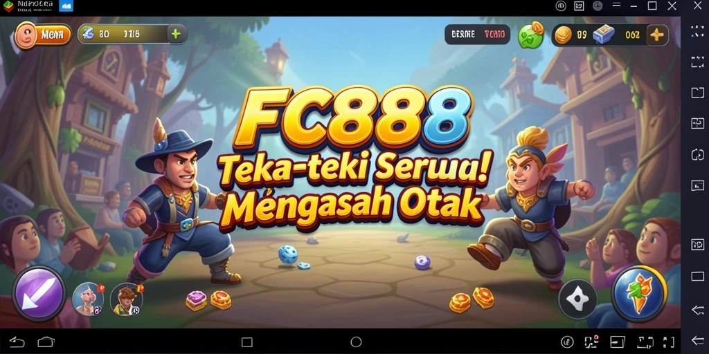 Tampilan gameplay seru FC888 yang menguji kecerdasan.