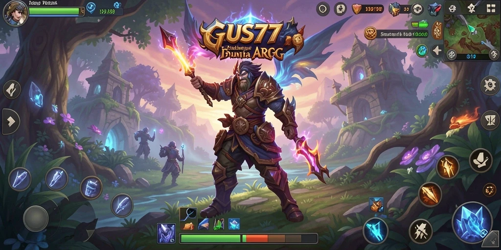 Gameplay GUS77 yang penuh aksi dalam pertempuran menegangkan.