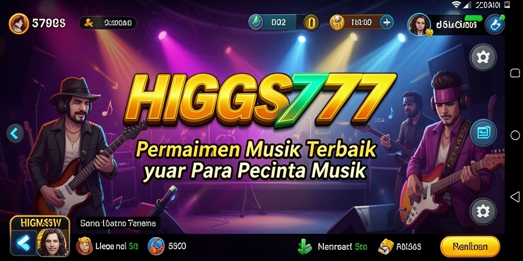 Tampilan gameplay HIGGS777 yang seru dan interaktif.