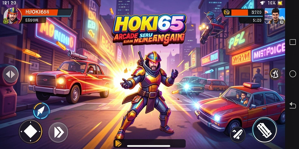 Tampilan gameplay HOKI65 yang seru dan menakjubkan.