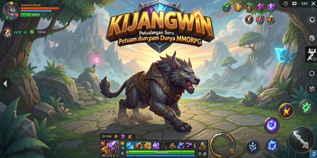 Tampilan gameplay KIJANGWIN yang menakjubkan dan seru.