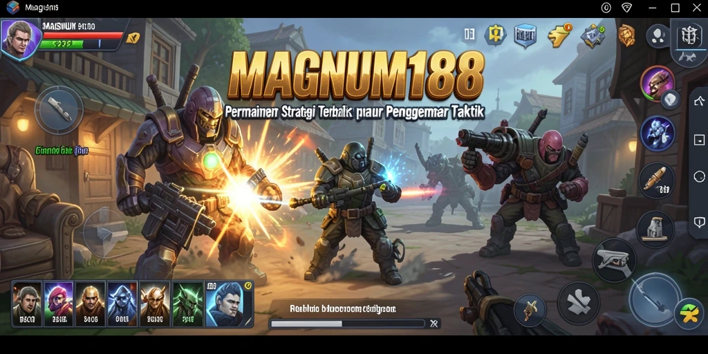 Gameplay MAGNUM188 yang mendebarkan dan menantang strategi.