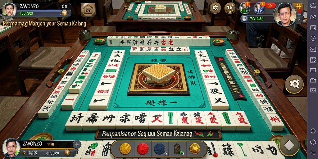 Tampilan gameplay ZAVONZO yang menarik dan penuh warna.